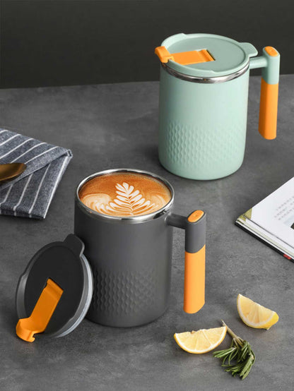 Stainless Steel Travel Mug With Lid - Mugs from Dear Cece - Just £14.99! Shop now at Dear Cece