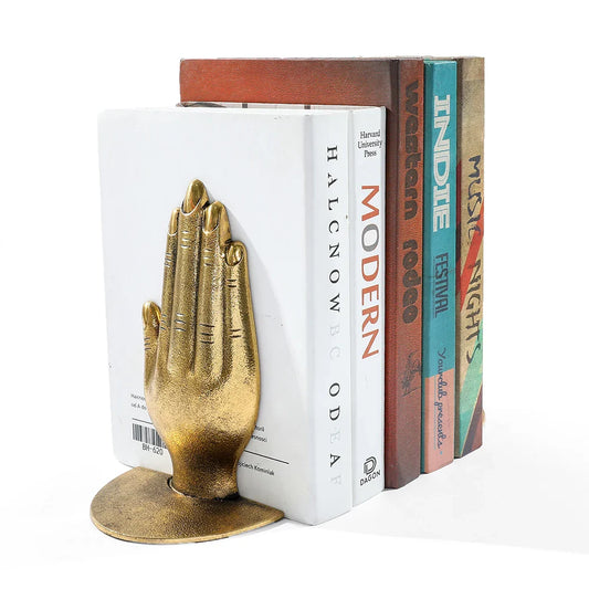 Praying Hands Iron Book Ends - Bookends from Dear Cece - Just £24.99! Shop now at Dear Cece