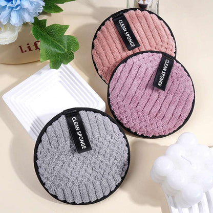 3PCS Reusable Microfiber Makeup Remover Pads - Makeup Removers from Dear Cece - Just £8.99! Shop now at Dear Cece