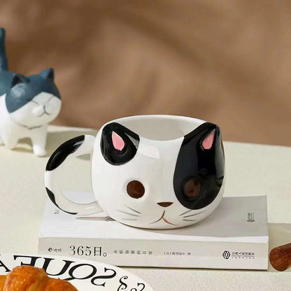 Cat Shaped Ceramic Mug - Mugs from Dear Cece - Just £19.99! Shop now at Dear Cece