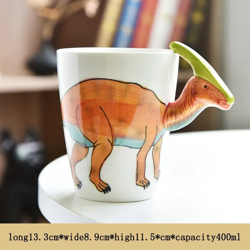 Dinosaur Shaped Ceramic Mug - Mugs from Dear Cece - Just £24.99! Shop now at Dear Cece