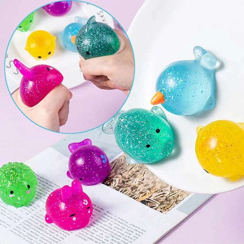 Glitter Squishy Mochi Fidget Toys - Fidget Toys from Dear Cece - Just £7.99! Shop now at Dear Cece