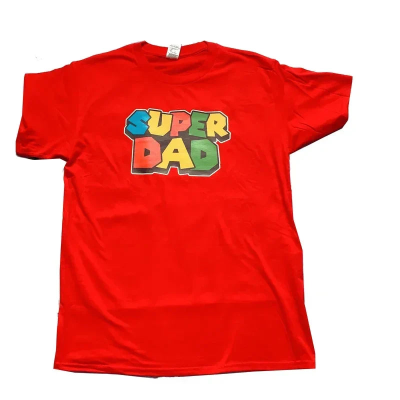 Mario Super Dad Father's Day T-shirt - T Shirts from Dear Cece - Just £14.99! Shop now at Dear Cece