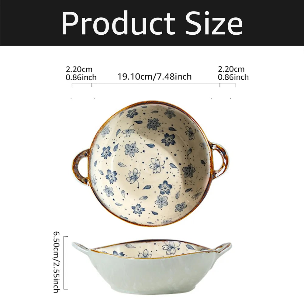 Traditional Japanese Ceramic Noodle Bowl - Bowls from Dear Cece - Just £34.99! Shop now at Dear Cece