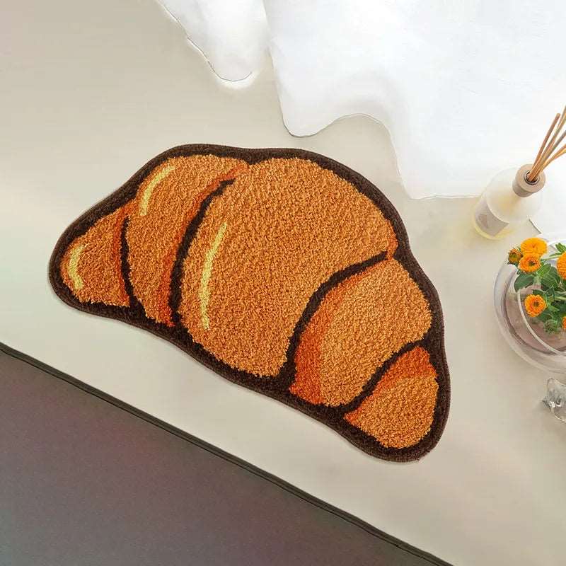 Cartoon Croissant Anti-Slip Floor Mat - Rugs from Dear Cece - Just £19.99! Shop now at Dear Cece