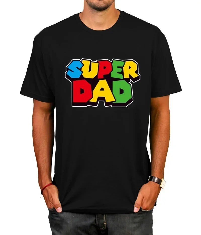 Mario Super Dad Father's Day T-shirt - T Shirts from Dear Cece - Just £14.99! Shop now at Dear Cece