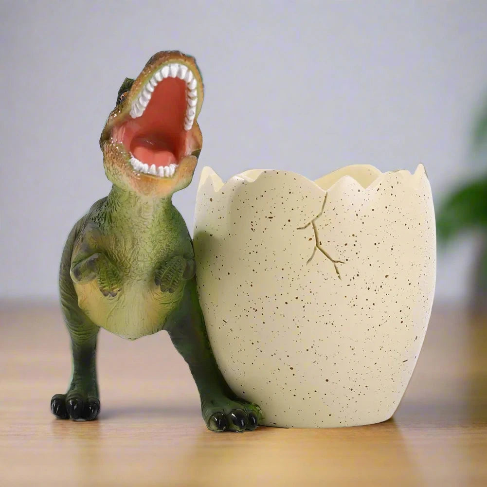 T-Rex Dinosaur pen holder product shot