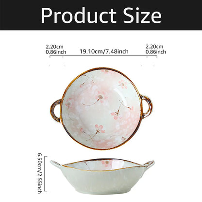 Traditional Japanese Ceramic Noodle Bowl - Bowls from Dear Cece - Just £34.99! Shop now at Dear Cece