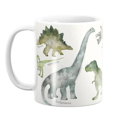 Dinosaur Illustrated Coffee Mug - Mugs from Dear Cece - Just £19.99! Shop now at Dear Cece