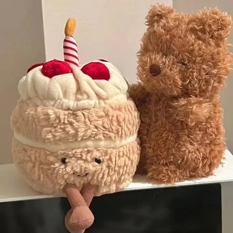 Happy Birthday Cake Plush Toy