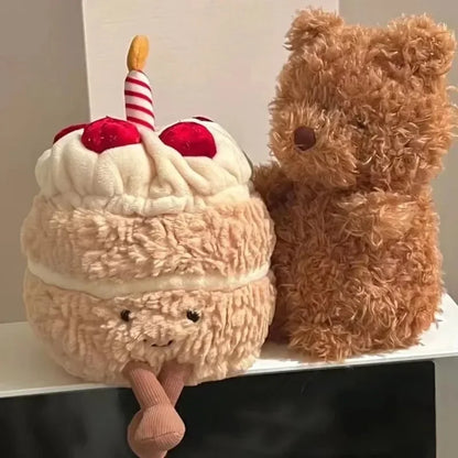 Happy Birthday Cake Plush Toy