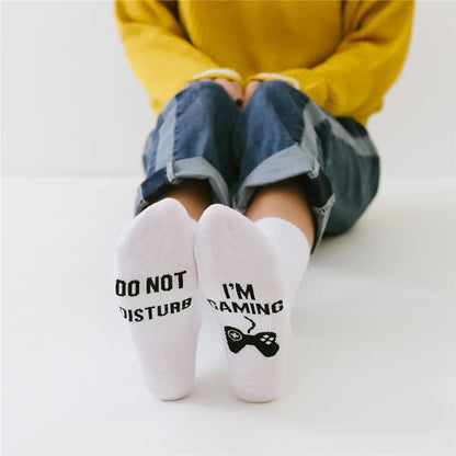 Gamer Novelty Socks - I'm Gaming DND