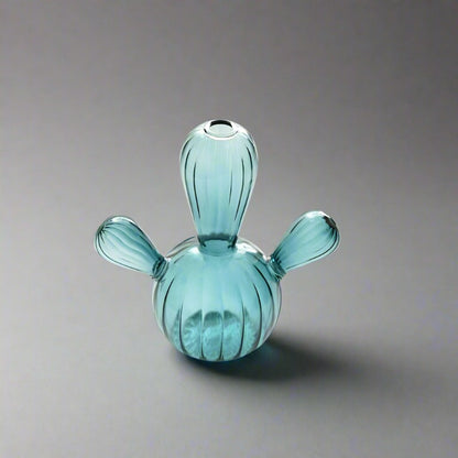 Hand Blown Cactus Glass Vase - Vase from Dear Cece - Just £14.99! Shop now at Dear Cece