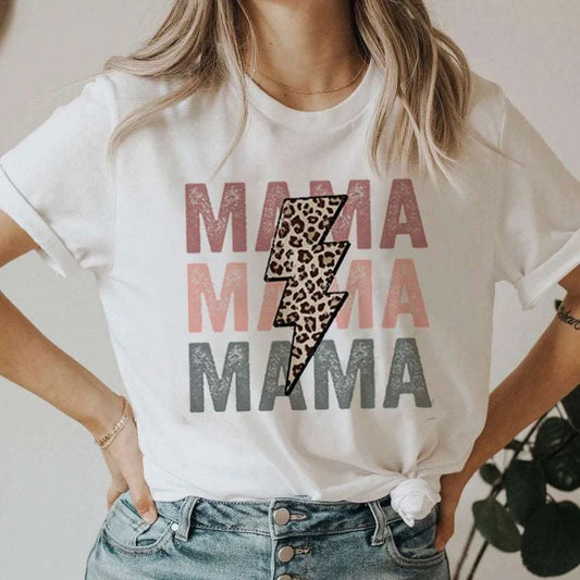 Mama Graphic Short Sleeve T-shirt - T Shirts from Dear Cece - Just £15.99! Shop now at Dear Cece