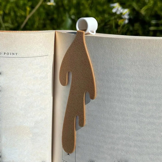 Spilled Coffee Cup Novelty Bookmark - Bookmarks from Dear Cece - Just £8.99! Shop now at Dear Cece