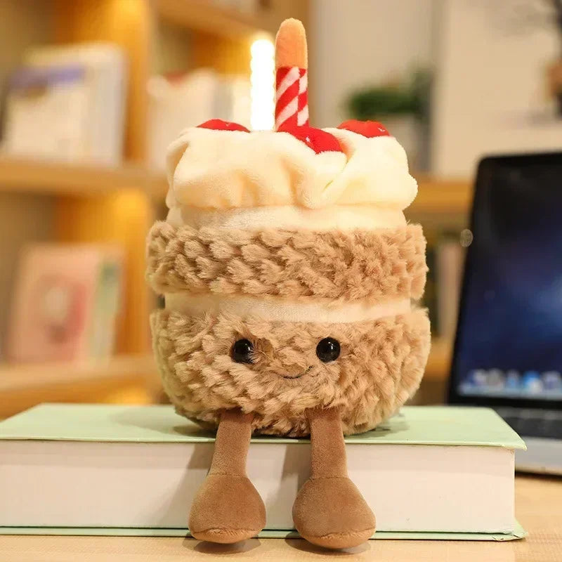 Happy Birthday Cake Plush Toy