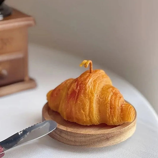 Realistic Croissant Pastry Scented Candle - Candles from Dear Cece - Just £11.99! Shop now at Dear Cece