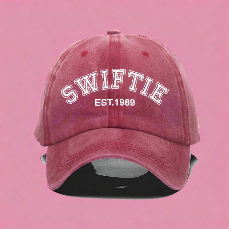 dusty pink hat