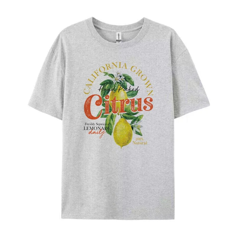 Cottagecore Citrus Summer Lemon T-Shirt - T Shirts from Dear Cece - Just £19.99! Shop now at Dear Cece