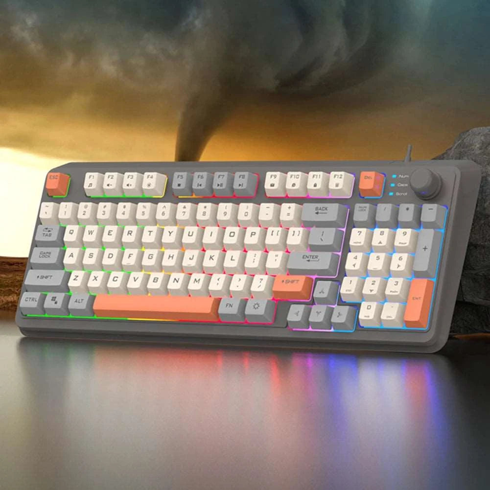 Luminous 94 Key USB Gaming Keyboard - Keyboards from Dear Cece - Just £29.99! Shop now at Dear Cece