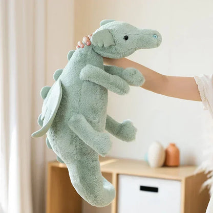 green large Fairytale Dragon Soft Plush Toy