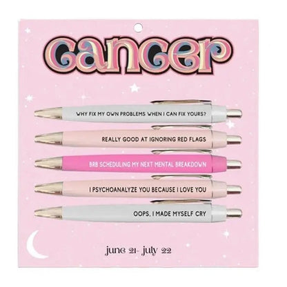 Zodiac Star Sign Novelty Ballpoint Pen Set - Pens from Dear Cece - Just £14.99! Shop now at Dear Cece