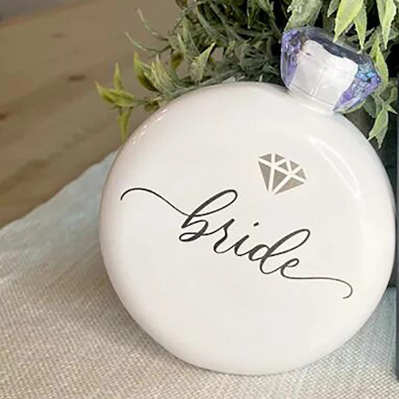 Bride and Groom Drink Flask - Flasks from Dear Cece - Just £19.99! Shop now at Dear Cece