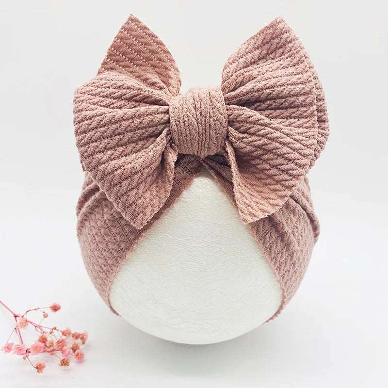 Knotted Cotton Baby Turban