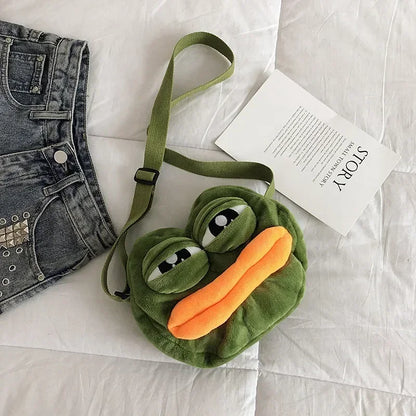 Meme Frog Crossbody Bag - Bags from Dear Cece - Just £17.99! Shop now at Dear Cece