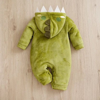 Back of Dinosaur New Baby Onesie