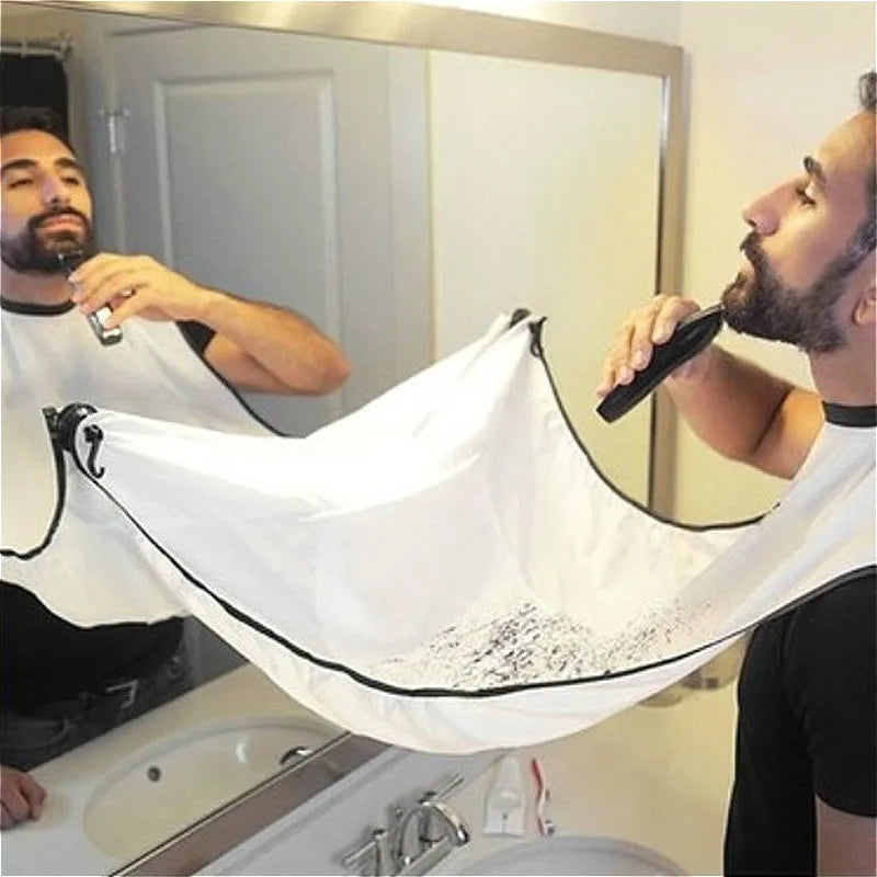 Beard Bib Men's Bathroom Shaving Apron - Bibs from Dear Cece - Just £8.99! Shop now at Dear Cece