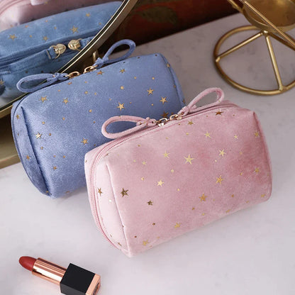 Velvet Star Makeup Cosmetic Bag - cosmetic bags from Dear Cece - Just £8.99! Shop now at Dear Cece