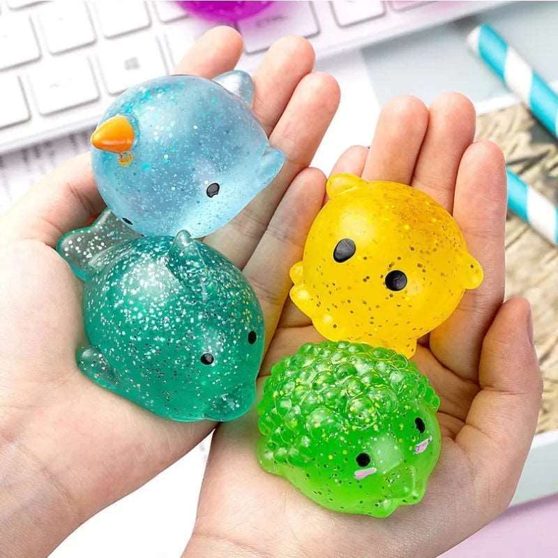 Glitter Squishy Mochi Fidget Toys - Fidget Toys from Dear Cece - Just £7.99! Shop now at Dear Cece