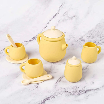 Eco Friendly Silicone Afternoon Tea Play Set - Toys from Dear Cece - Just £17.99! Shop now at Dear Cece