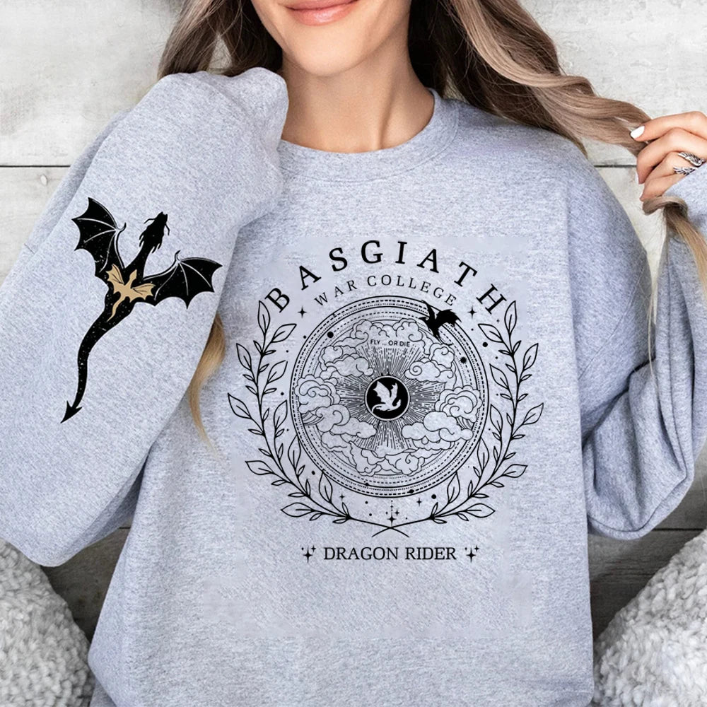 Basgiath War College Dragon Rider Sweatshirt - Knitwear from Dear Cece - Just £32.99! Shop now at Dear Cece