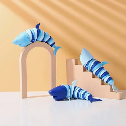 Wiggle Shark Fidget Slug - Fidget Toys from Dear Cece - Just £6.99! Shop now at Dear Cece