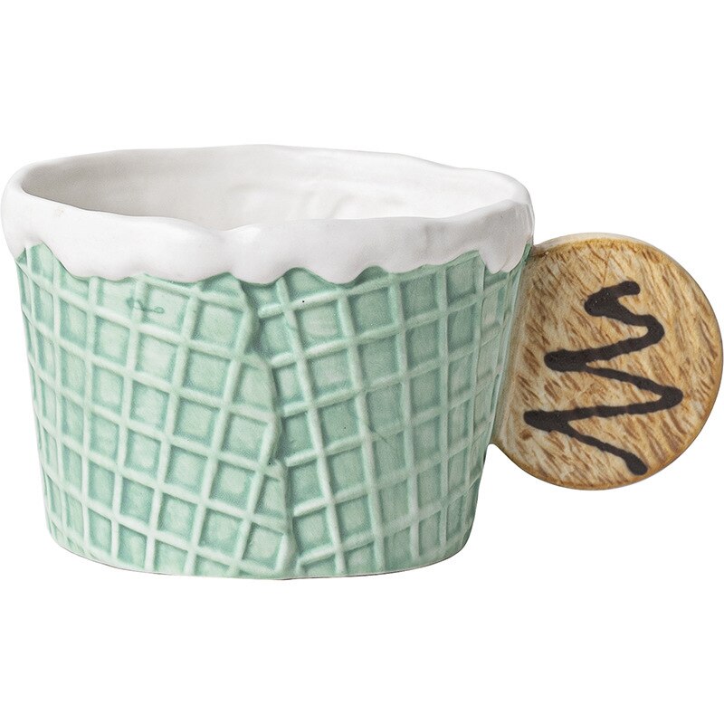 Stroopwafel Porcelain Coffee Cups and Saucers