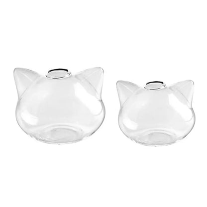 Cat Shaped Terrarium Glass Vase - Vase from Dear Cece - Just £12.99! Shop now at Dear Cece