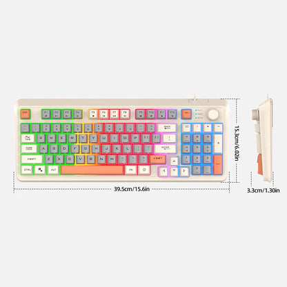 Luminous 94 Key USB Gaming Keyboard - Keyboards from Dear Cece - Just £29.99! Shop now at Dear Cece