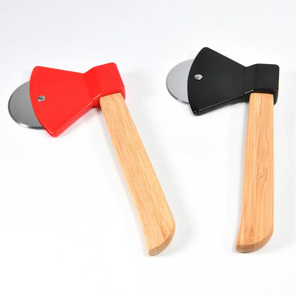 Fireman's Axe Pizza Cutter - Bamboo Handle - Pizza Cutters from Dear Cece - Just £11.99! Shop now at Dear Cece