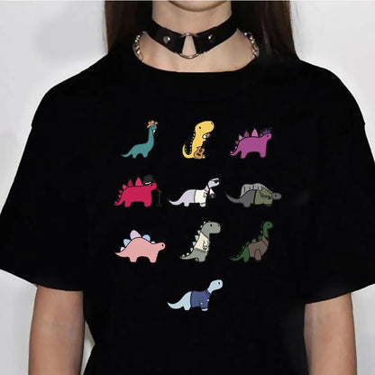 Dinosaur Graphic Print T Shirt - Various Styles - T Shirts from Dear Cece - Just £14.99! Shop now at Dear Cece