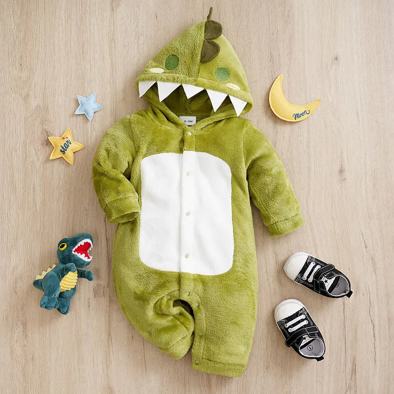 Super Soft Dinosaur New Baby Onesie