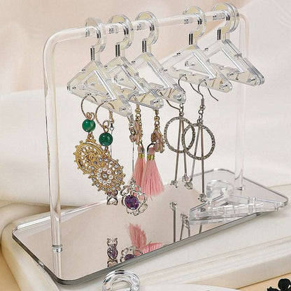 Acrylic Jewellery Display Coat Hanger Rack - Storage Solutions from Dear Cece - Just £8! Shop now at Dear Cece