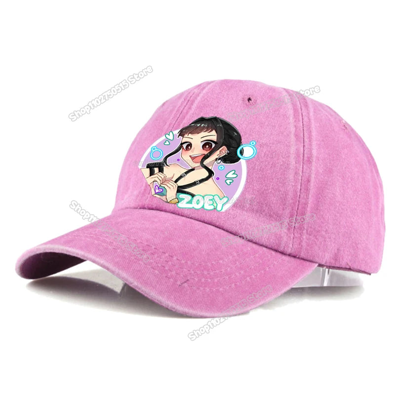 KPop Demon Hunters Retro Washed Baseball Cap