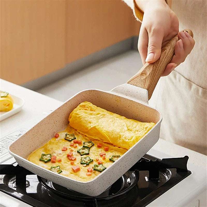 Non-stick Japanese Omelette Egg Pan -  from Dear Cece - Just £21.99! Shop now at Dear Cece