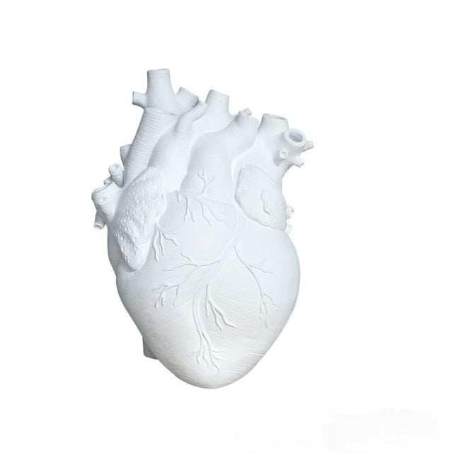 Ceramic Anatomy Heart Vase
