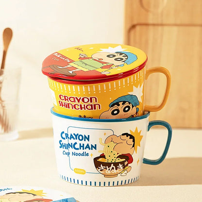 Japanese Anime Instant Noodle Bowl With Lid - Mugs from Dear Cece - Just £29.99! Shop now at Dear Cece