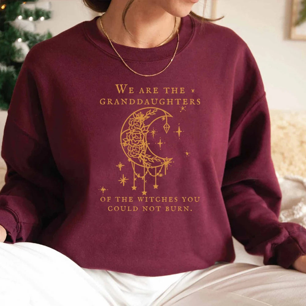 The Granddaughters of Witches Sweatshirt - Knitwear from Dear Cece - Just £26.99! Shop now at Dear Cece