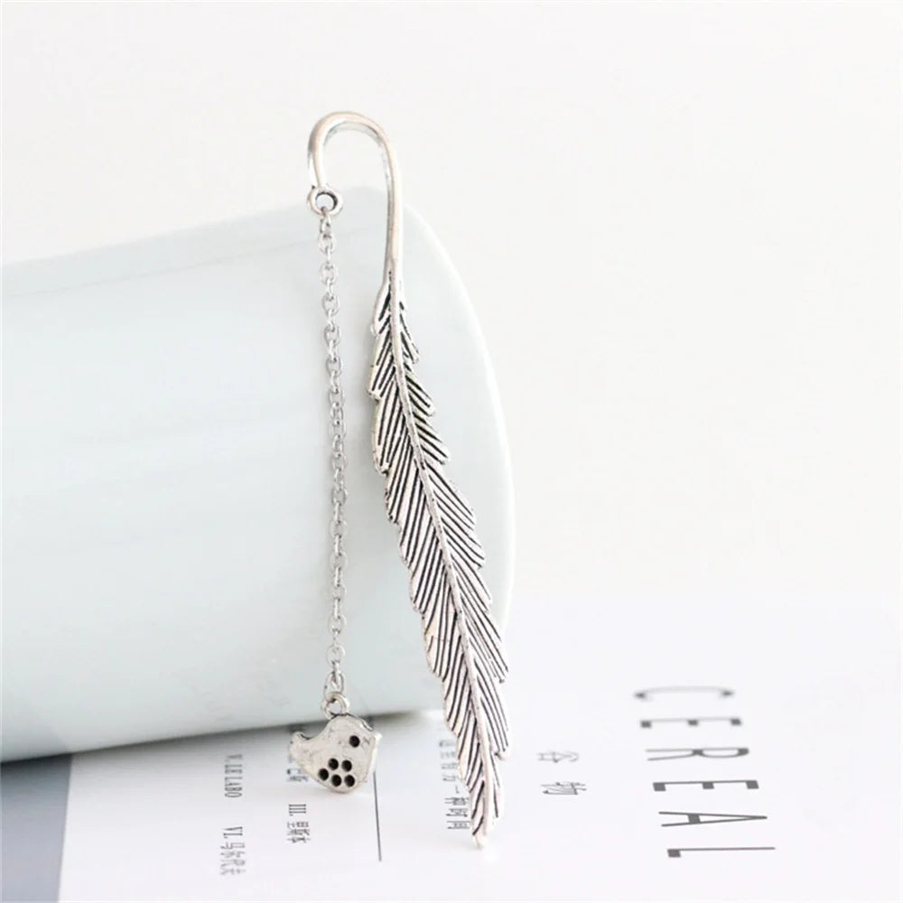 Feather Pendant Iron Bookmark - Bookmarks from Dear Cece - Just £9.99! Shop now at Dear Cece