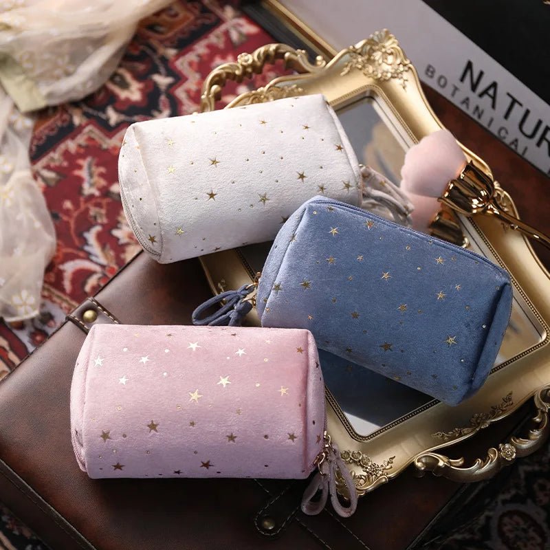 Velvet Star Makeup Cosmetic Bag - cosmetic bags from Dear Cece - Just £8.99! Shop now at Dear Cece